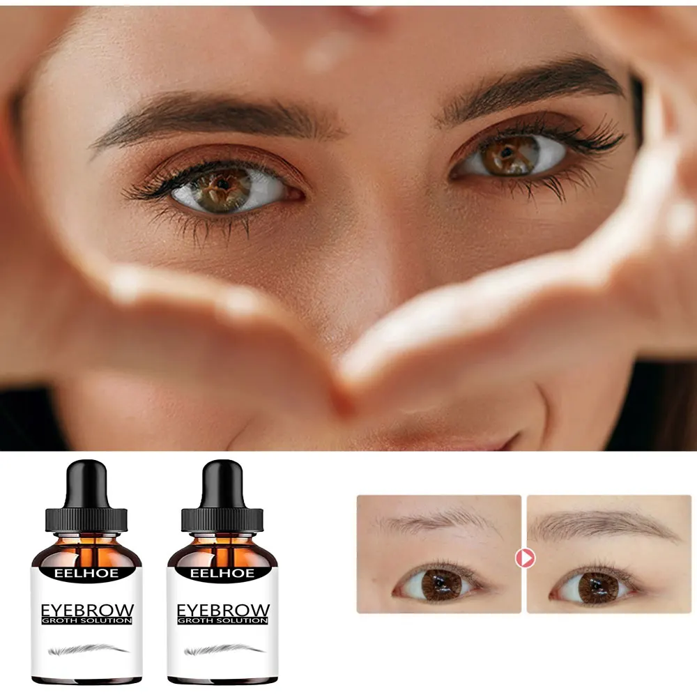 Unitex Eyebrow Fast Hair Growth Serum Anti Preventing Hair Lose Liquid Damaged Hair Repair Treatment Eyelash Eyebrow Grow