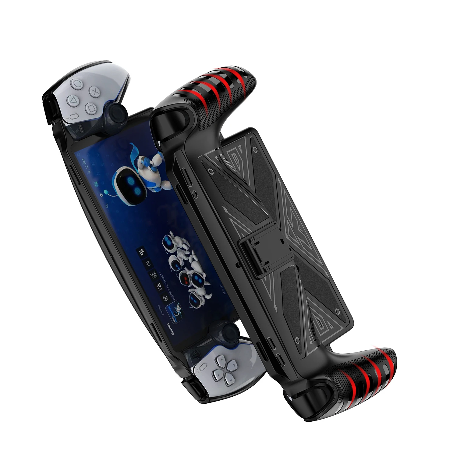 

Защитный чехол из ТПУ с подставкой для игровой консоли Sony PlayStation Portal