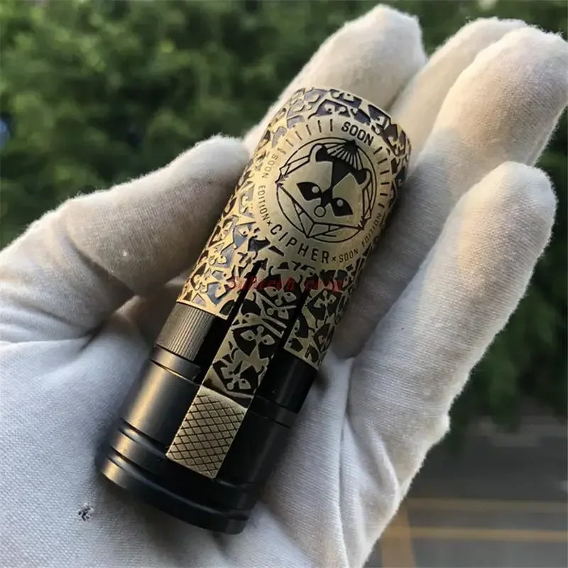 Gammon CipherSkull Limited Edition Mod, MK2 Special Style, Mod Mecânico, Mods de Latão, Bateria Única 18650, Vape, Ecig, 26mm