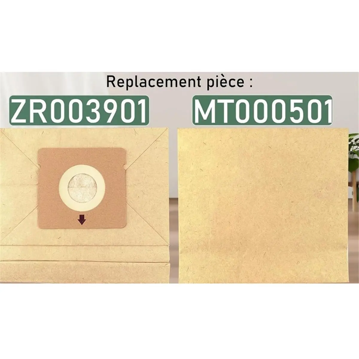【ABKM~】 Мешки для пылесоса для моделей ZR003901, Compacteo / Compacteo Accessimo/City Space/Mini Space, Compacteo RO 1733