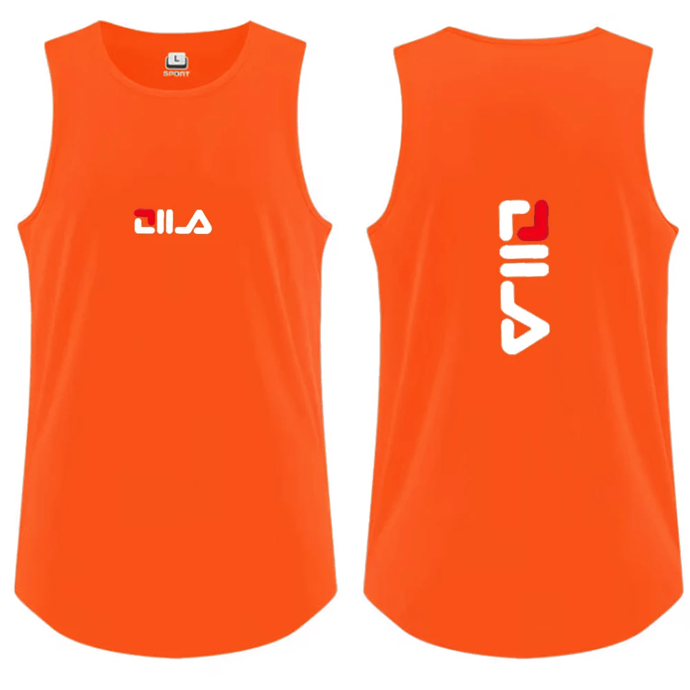 Men's Tank Top Casual Breathable Sleeveless Shirt Outdoor Basketball Sports Vest Fashion Gym T-shirt y2k Man Summer vest for man