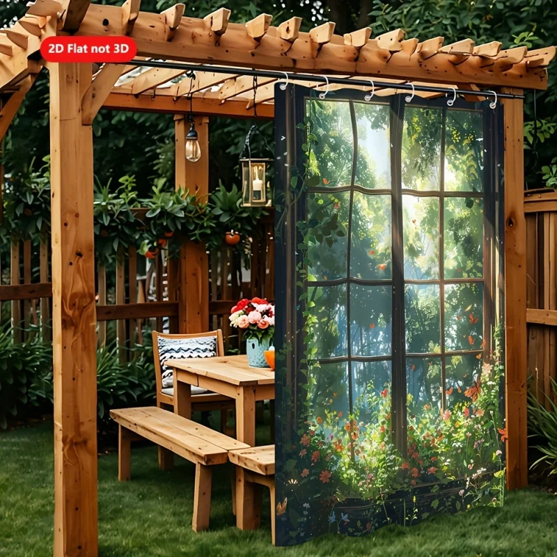 

Forest Green Leaf Rustic Style Decorative Garden Patio Porch Courtyard Decor Perfect for Outdoors