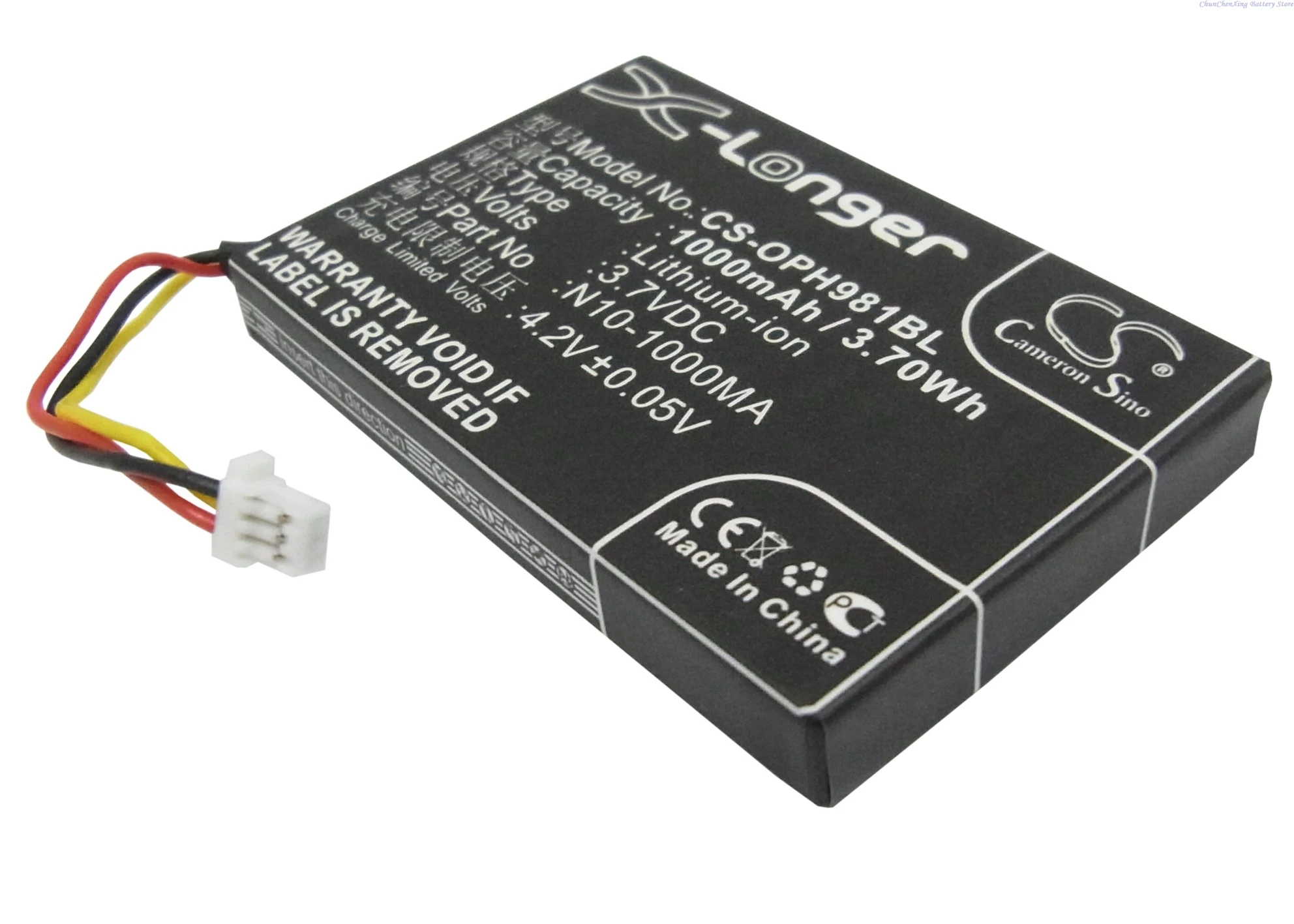 Replacement 3.7V 1000mAh Barcode Scanner Battery for Opticon OPL-9714 OPL-9715 OPL-9725 OPL-9727 OPL-9815 PHL-1300
