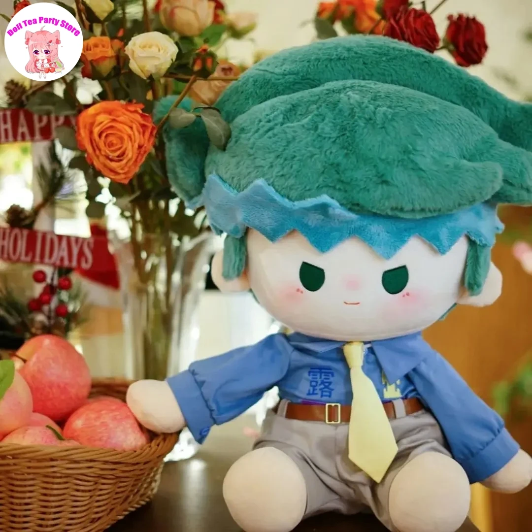 

Rohan Kishibe Anime JoJo's Bizarre Adventure Sitting Posture Plush Doll Body Dress Up Clothes Kawaii Stuffed Plushies Xmas 40cm