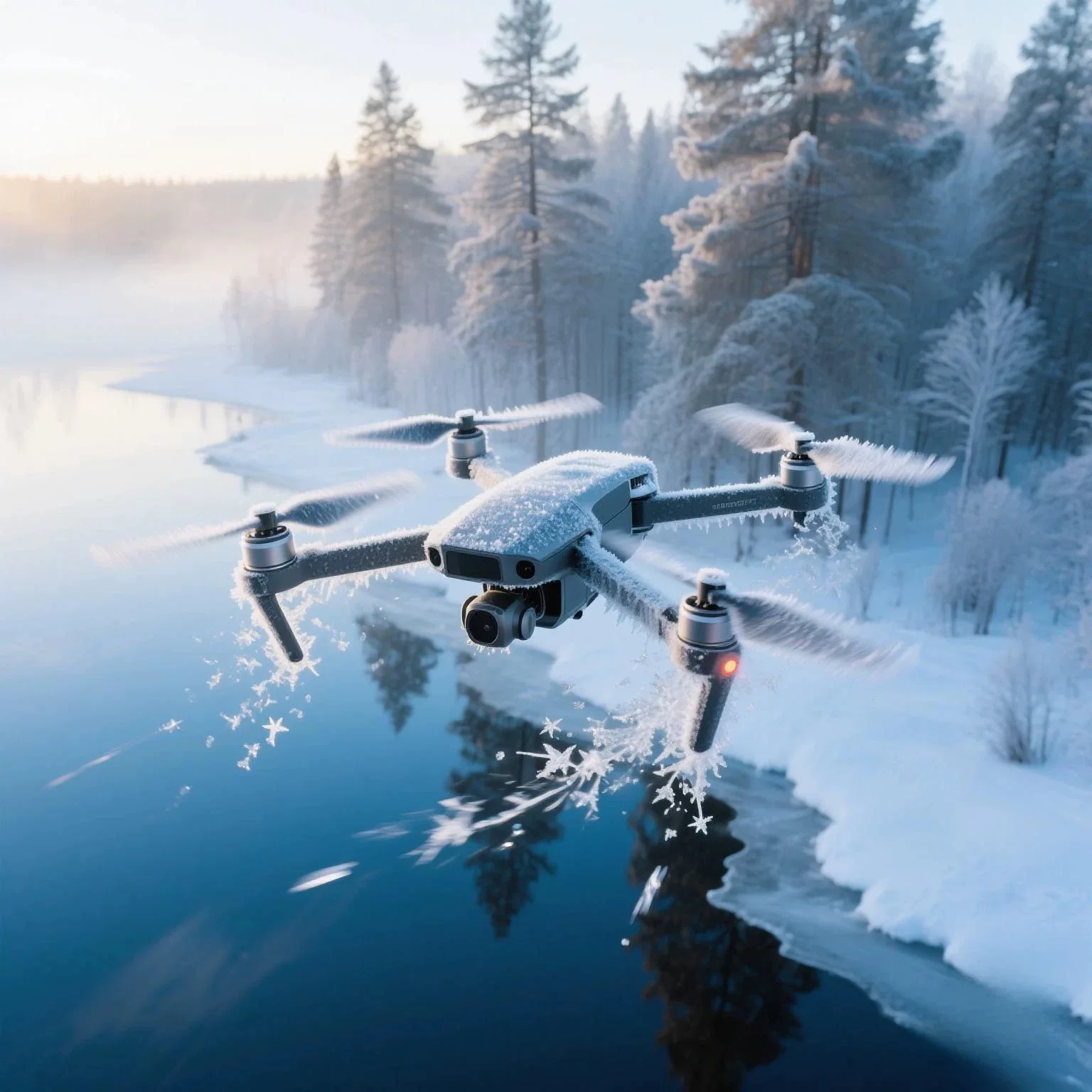 Drone Blade Anti-Icing Nano Coating - Easy De-Icing, Low Drag, Low Surface Roughness & Long-Lasting Ice Shield