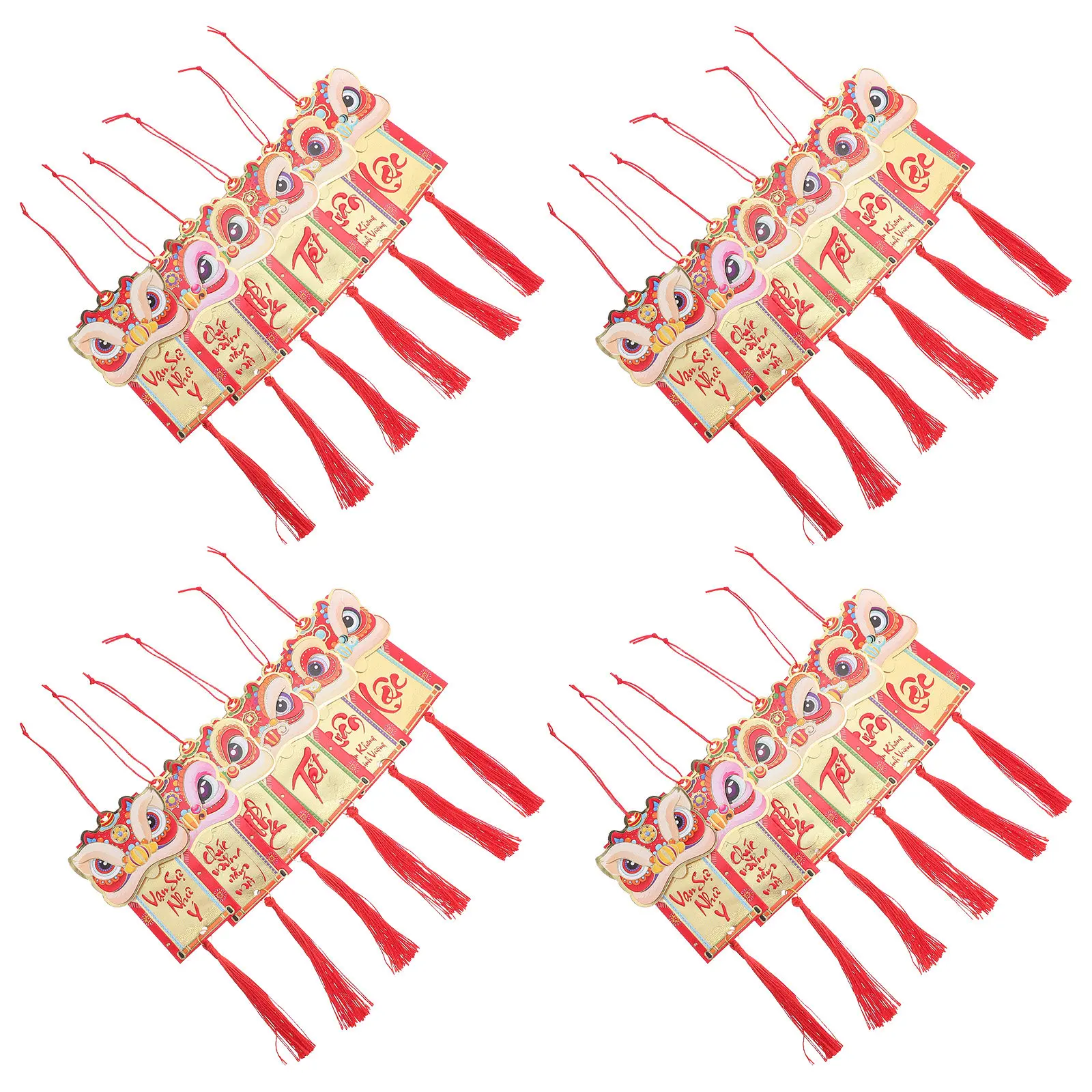 24 Pcs New Year Han…