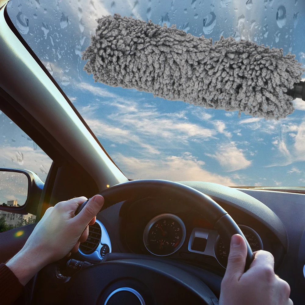 Soft Microfiber Cleaner Universal Car Duster Brush Auto Dirt Polishing Dust Remover Vehicle Dust Clean Washing Tool Care