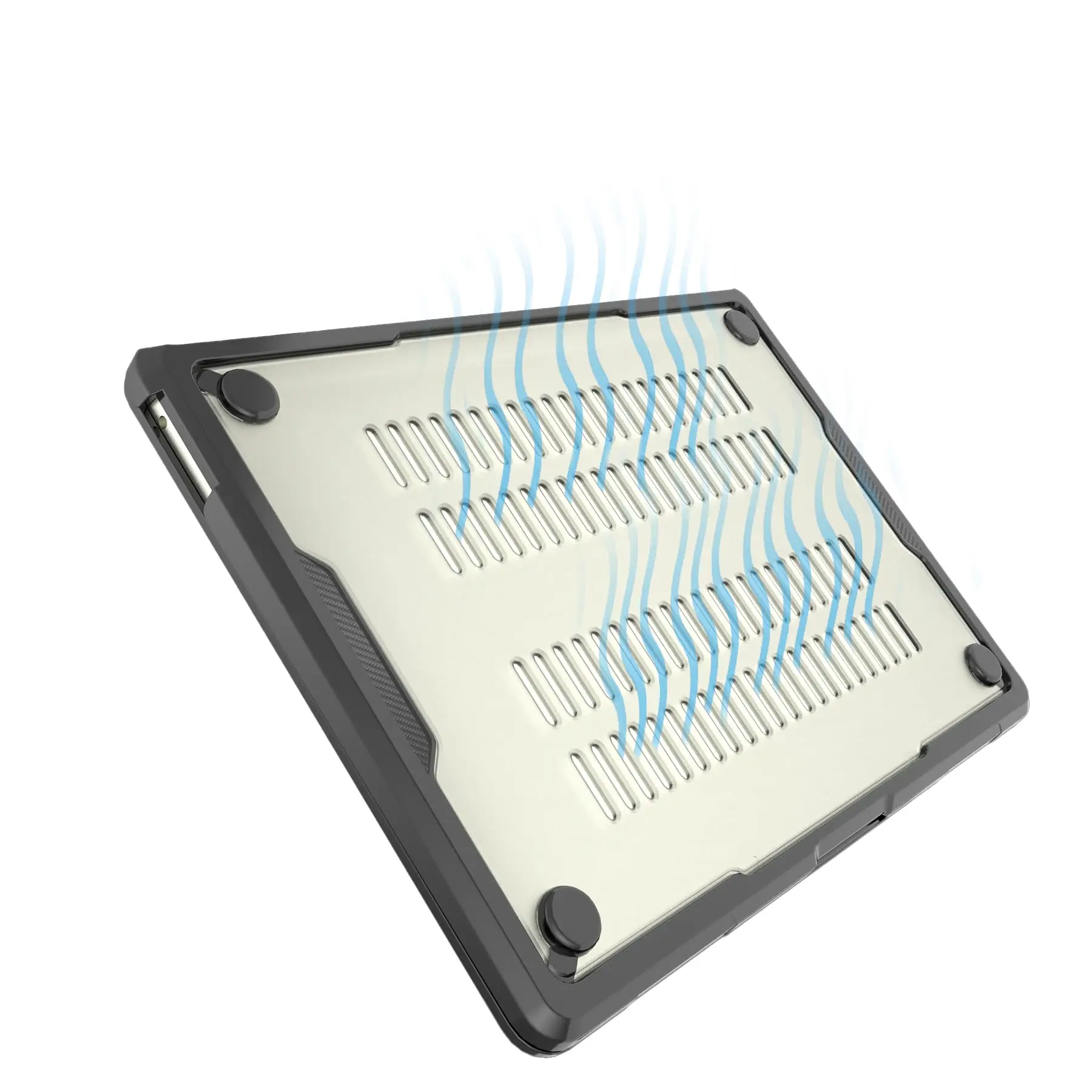 حافظة كمبيوتر محمول جديدة لماك بوك 2025 ، حافظة ماك بوك اير 13 بوصة M4 M3 M2 2022-2025 ، متوافقة مع M4 A3240 M3 A3113 M2 A2681