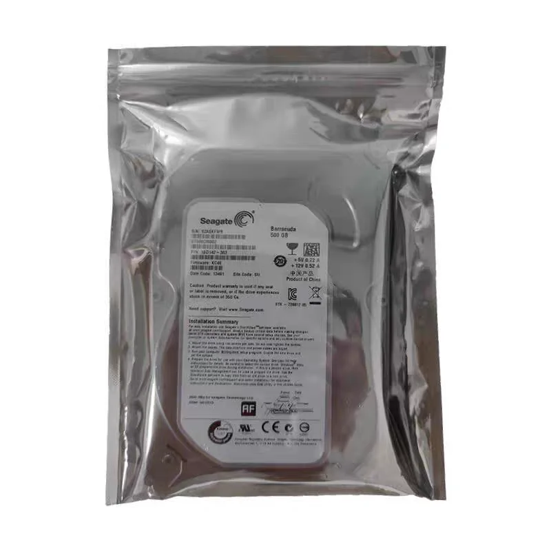 Anti Static Shielding Bag ESD Anti-static Zipper Packaging Bag Chip Electronic Accessories Battery Motherboard Anti-static Packa