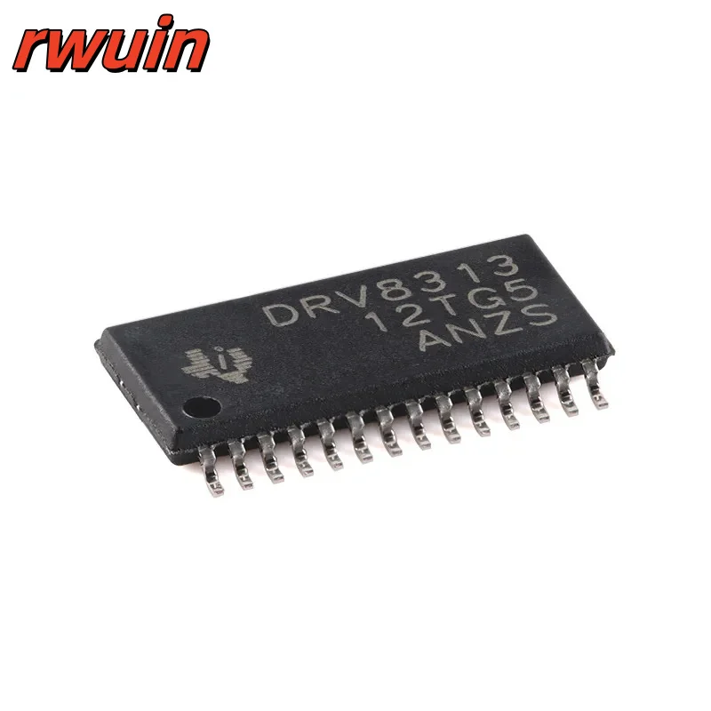 5Pcs/1pc DRV8313 DRV8313PWPR HTSSOP-28-EP Three-phase Motor Driver Integrated Circuit Chip IC