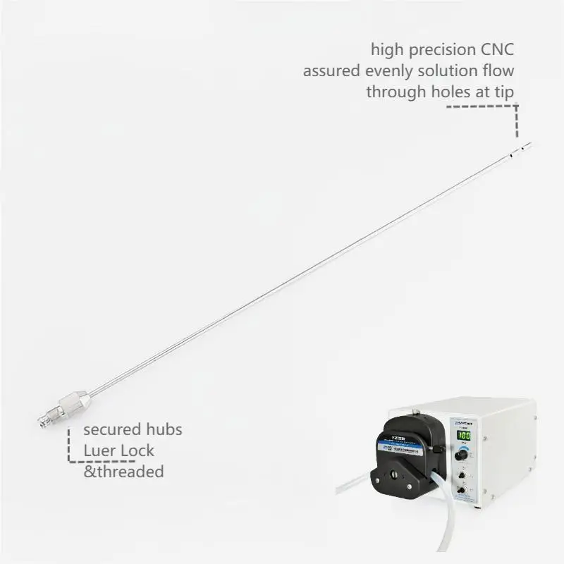 COLEMAN Style Luer Lock Tumescent Infiltration Cannula 14g/15g/16g/17g/18g/19g/20g/21g liposuction infiltrator Cannulas