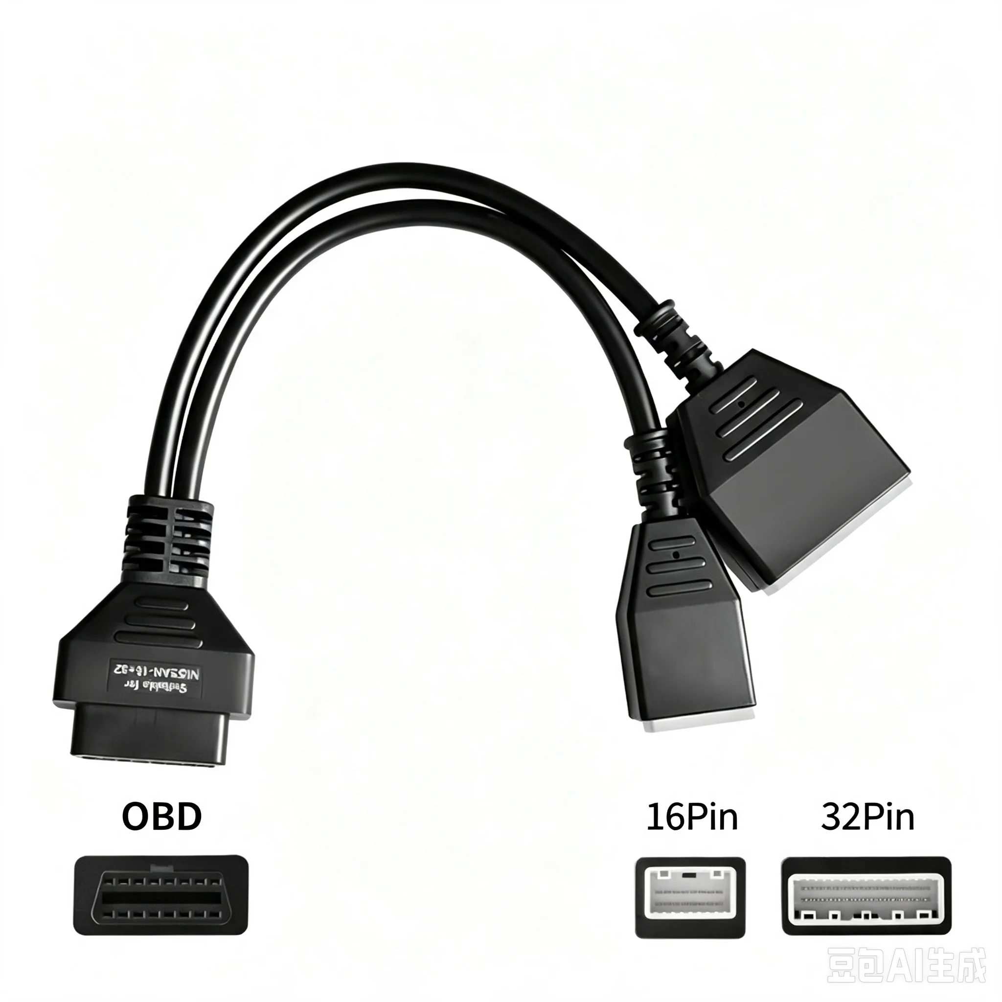 For Nissan 16+32 Gateway OBD Adapter Cable, Compatible for Autel, Fits New Sylphy B18 Chassis