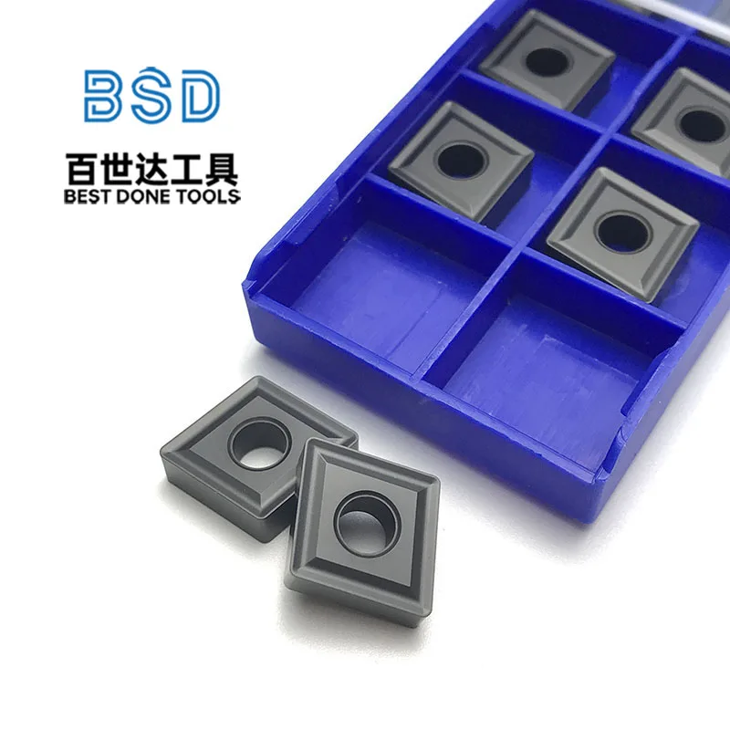 

CNMG120408-TC Carbide Turning Inserts CNC Metal Lathe Steel External Cutting Tool