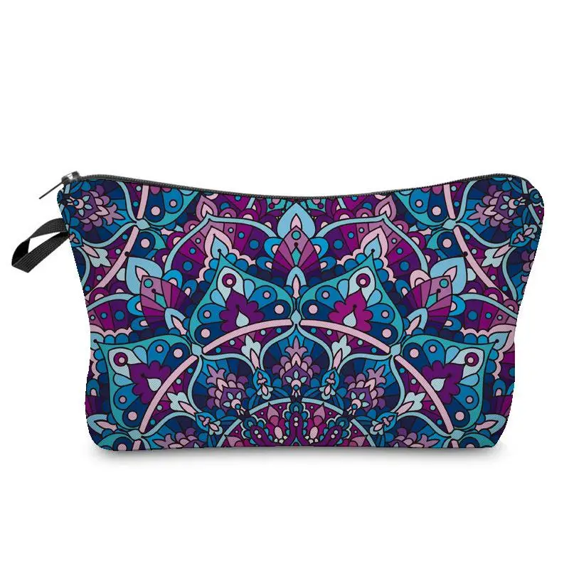 Sac de rangement de voyage à motif imprimé mandala