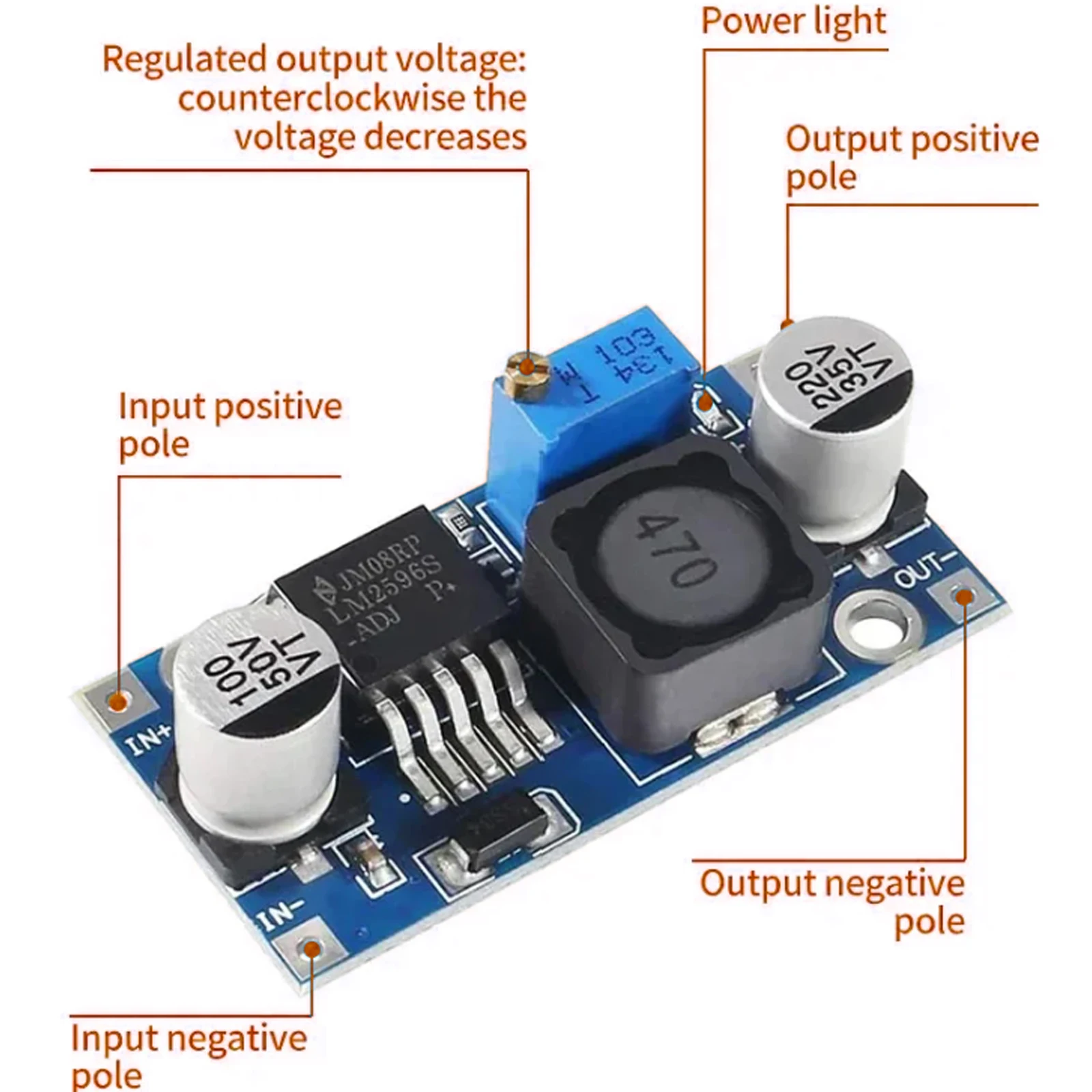 10 stks LM2596S Verstelbare Bu - Home Automation Arduino recensie en prijs