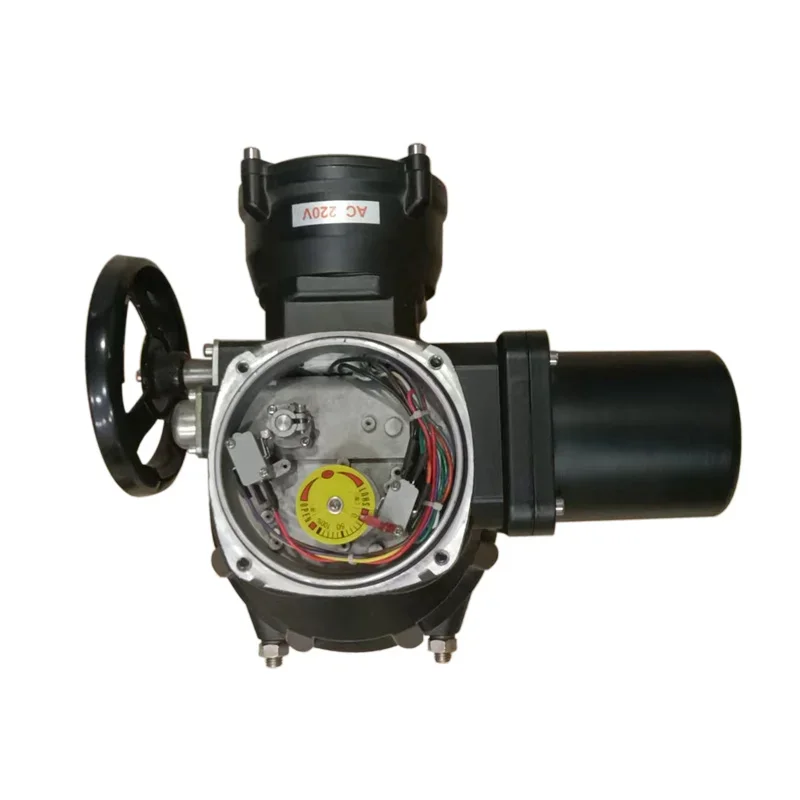 Butterfly Structure Double Limit Switch IP65 IP67 Electric Actuator for Part Turn Oil Media