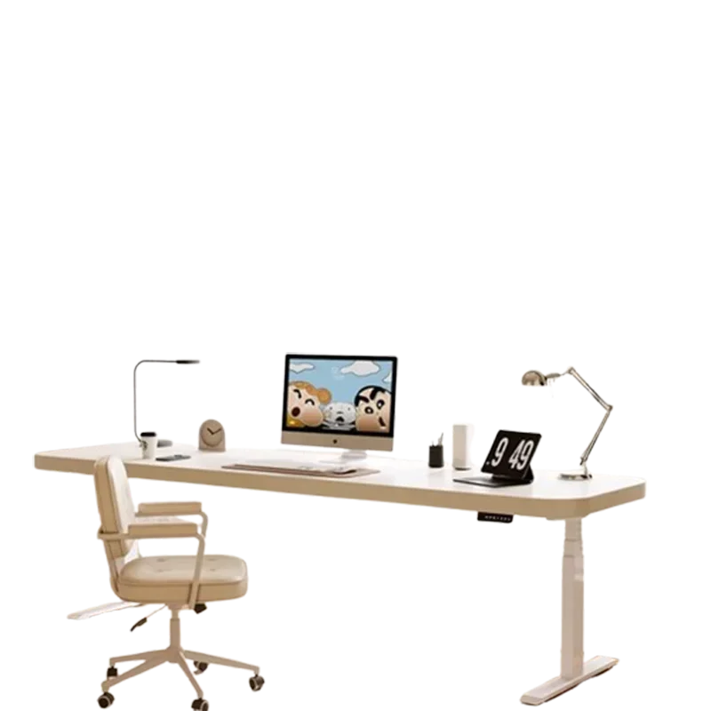 

White Modern Room Executive Desk Standing Office Mesa Para Computador Home Furniture Wooden Electric Executive Desk Study