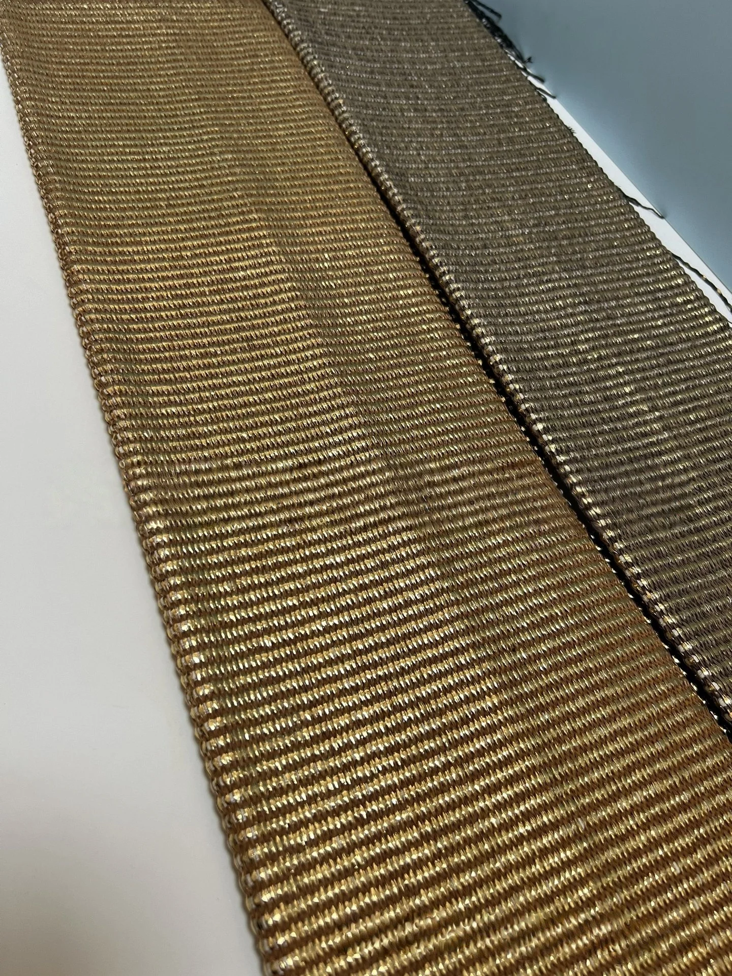 

1yard Gold Silver Hot Press Decor Material for Luggage Shoe Hat Art Crafts Fabric for patchwork Yarn Dyed PP Grass Weave Fabric