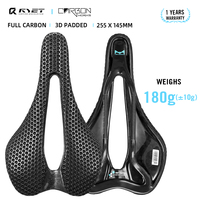 2024 RYET 3D Printed Bike Saddle 145/150mm Super Light Carbon Road MTB Seat Parts Racing Bicycle Seating Cushion Cycling Parts