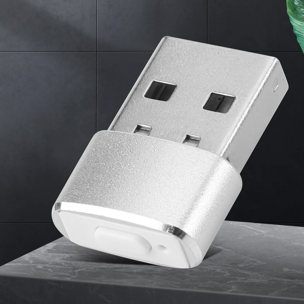 

Мини-мышь Mover Plug and Play USB-автоматическая мышь Jiggler Mover сохраняет индикаторную лампу Корпус из алюминиевого сплава для компьютера