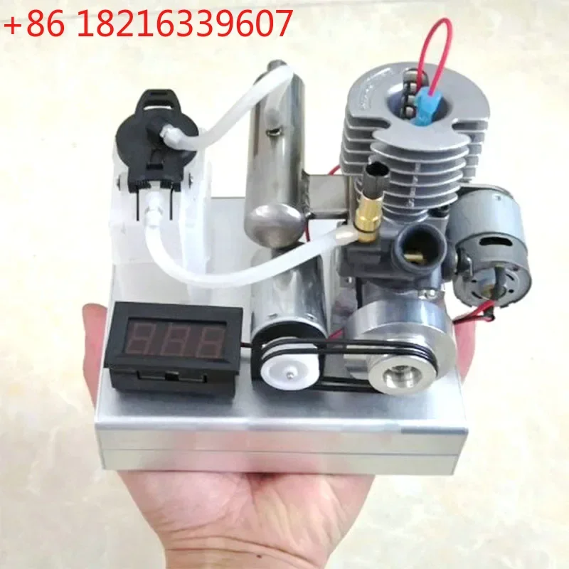 TAO 15 Level Generator Methanol Gasolines kerosine Micro Generator 2 Stroke Engine Model Kit One Key Start Toy