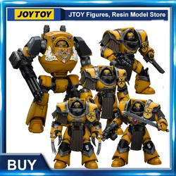 [IN-STOCK] JOYTOY Warhammer 40K 1/18 Action Figures Imperial Fists Legion Cataphractii Terminator Squad Anime Model Toys Gifts