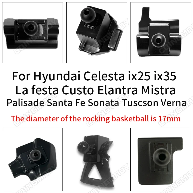 Car Phone Holder For Hyundai Celesta ix25 35 La festa Custo Elantra Mistra Palisade Sonata Tuscson Verna Special base accessorie