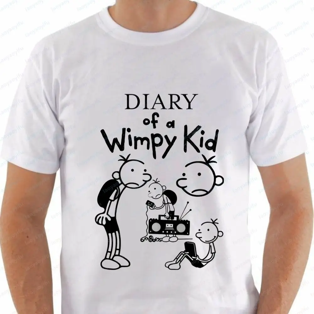 Diary of A Wimpy Kid - Unique and Fun Summer Casual Trendy All-Weather Men's and Women's Comfy Round-neck T-Shirt