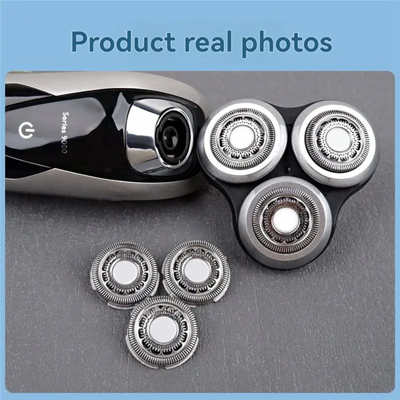 【PLAISIR】Replacement RQ12 Shaver Heads For Series S9000 S9911 S9731 S9711 S9511 S9111 S9031- RQ1280 SH90 Accessories Raz