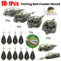 Fishing Nest Beater Bait Inline Method Feeders Mould Lightweight Flysand Fishing Feeder Bait Holder Carp Fishing Accessorie Tool