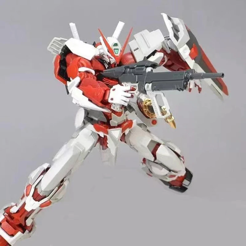 MJH MR Red Frame MBF-P02 HIRM MG 1/100 Assembly Model Assembled Action Figure Toy Gift Thanksgiving Present