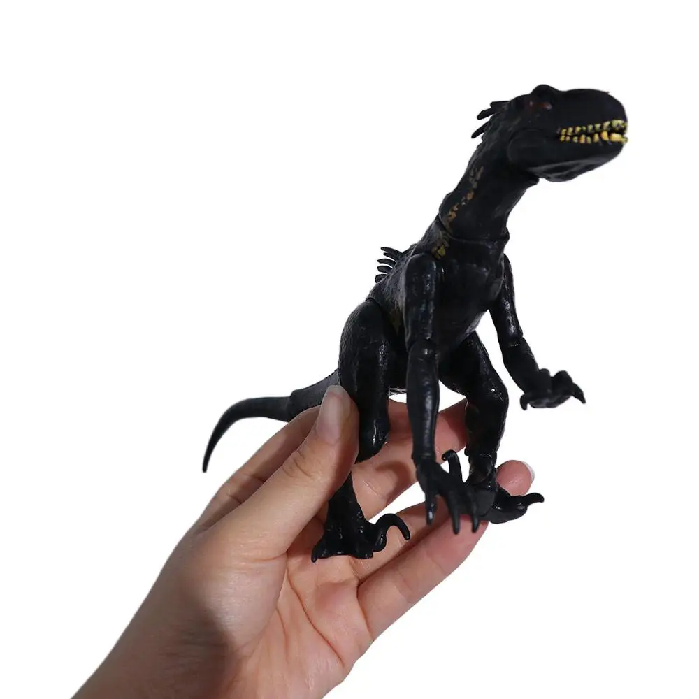 

Jurassic World Indominus Animal Model Joint Movable Statue Dinosaur Animal Figurines Plastic Movable Jaw