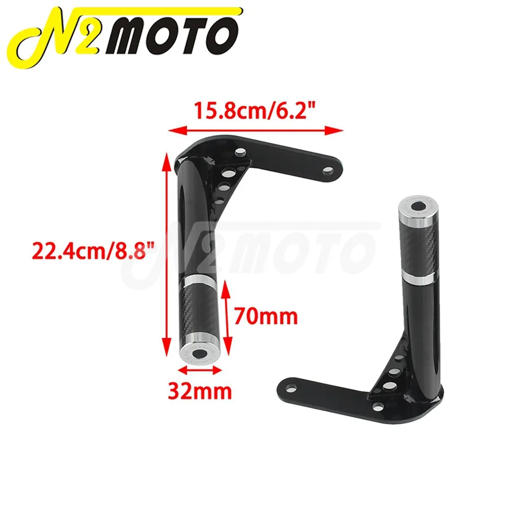 Motorcycle Rear Saddlebag Guard Highway Crash Bar Frame Protector Bumpers For Harley Softail Low Rider ST 117 FXLRST 2022-2024