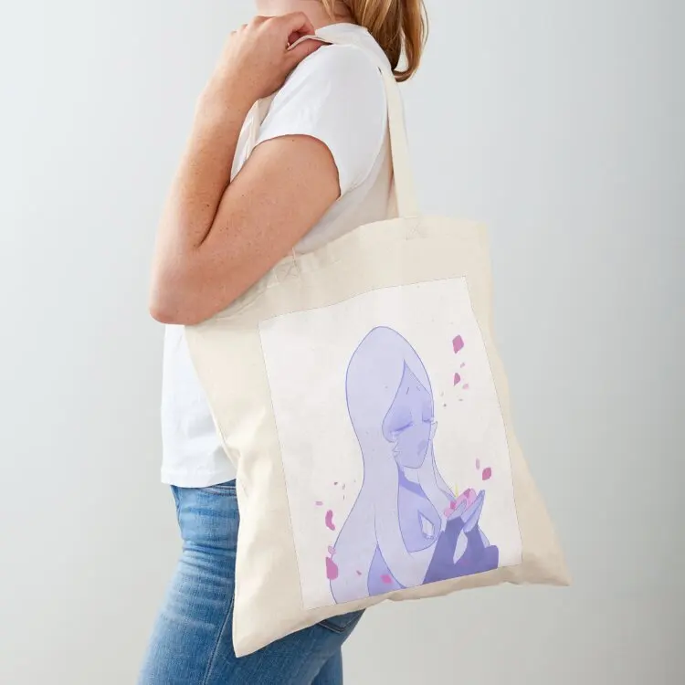 

Blue Diamond - Steven universe Tote Bag university shopper bag Fabric bag canvas tote woman shopping
