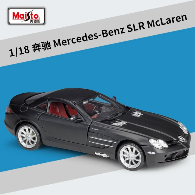 Maisto 1 18 Mercedes Benz SLR Mclaren Simulation Alloy Finished Car Model With Base Collection Ornament Gifts B254 AliExpress