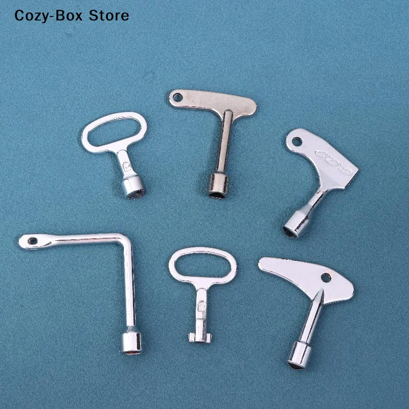[ZY]Universal Multi-purpose Wrench KEY For Train Electrical Elevator Cabinet Valve Alloy Multi-purpose Triangular Key[ZY]
