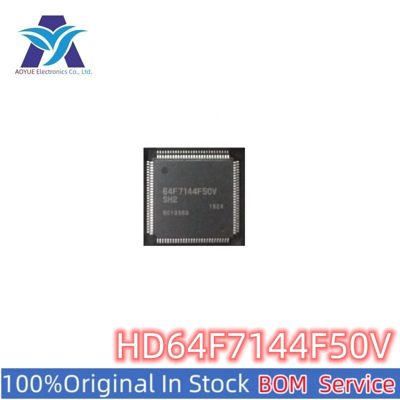 New Original Stock IC HD64F7144F50V HD64F7144FW50V Marking: 64F7144F50V 64F7144FW50V SH7144 Renesas 32-Bit RISC Microcomputer