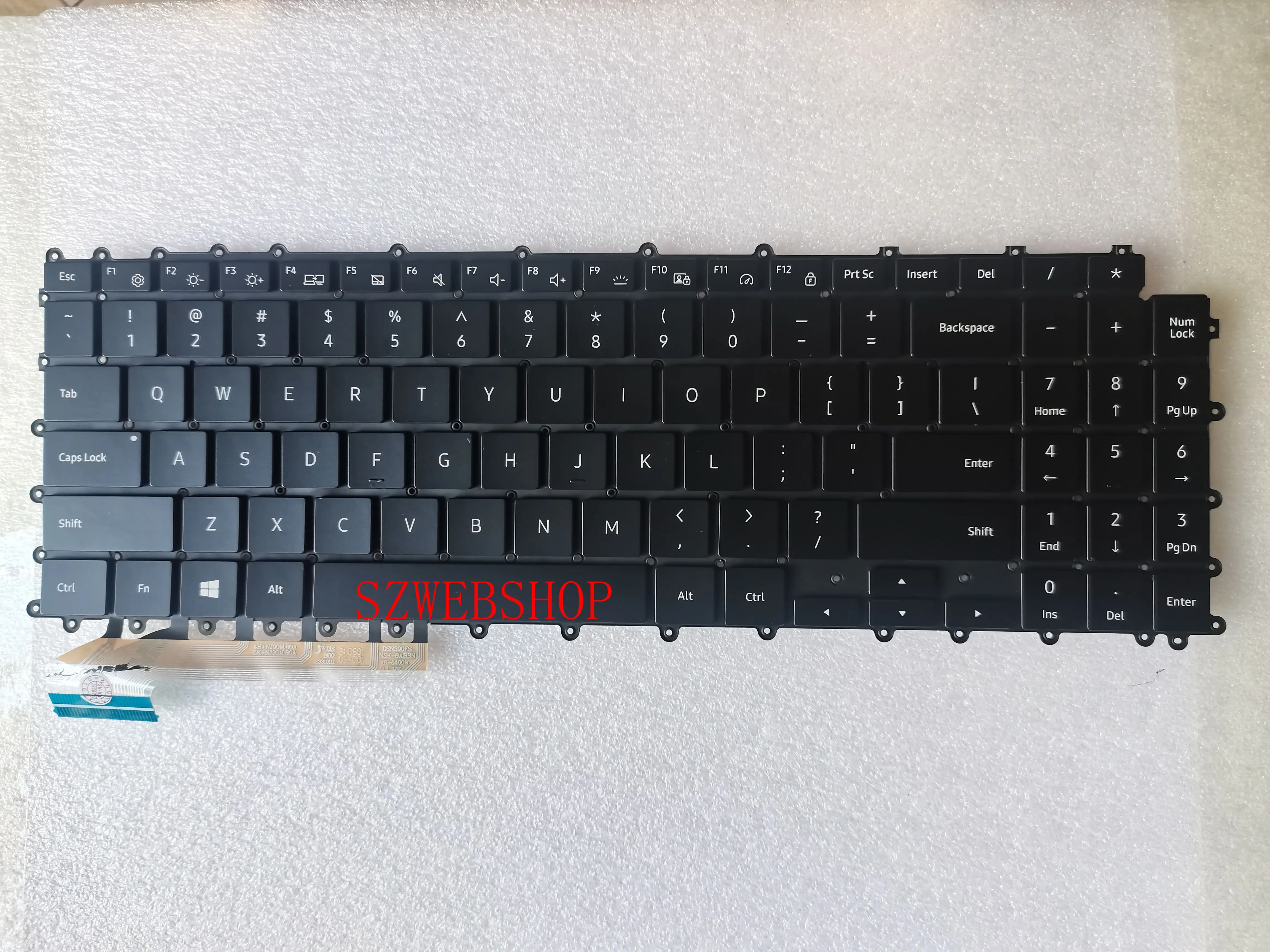 

Новый ноутбук для Samsung 50QDB GALAXY BOOK2 360 PRO NP950QED 950QED UNP960QFG с подсветкой, американская клавиатура, черная