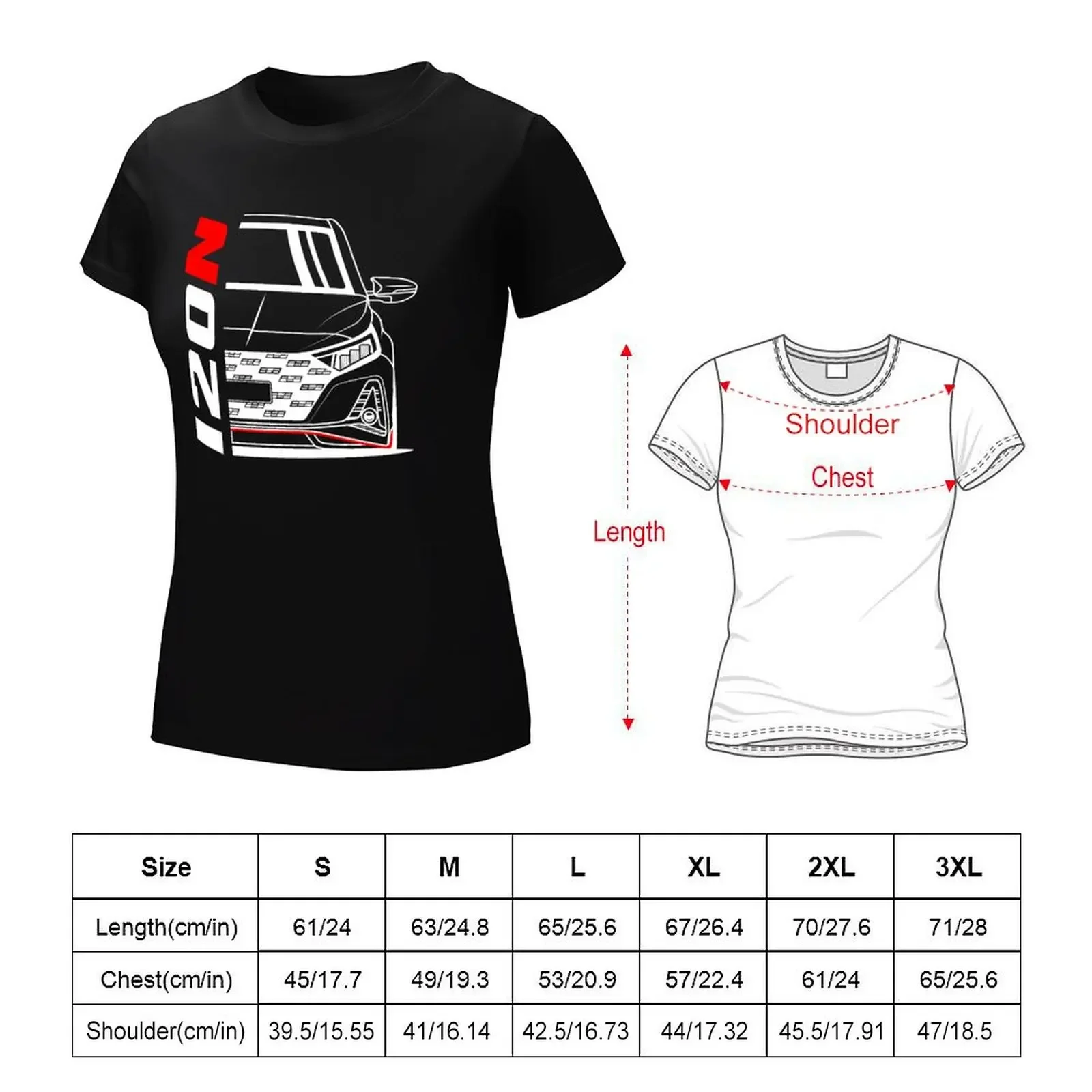 I20 N KDM Performance T-shirt funny Short sleeve tee summer clothes for Women