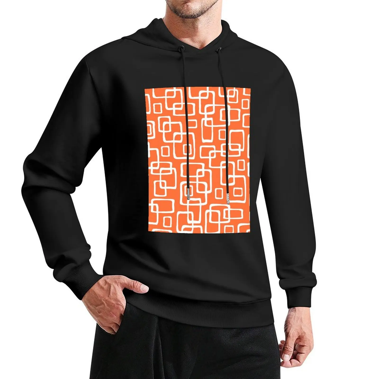 

Retro Mid Century Modern Geometric Abstract 638 Pullover Hoodie aesthetic clothing autumn jacket men oversized hoodie