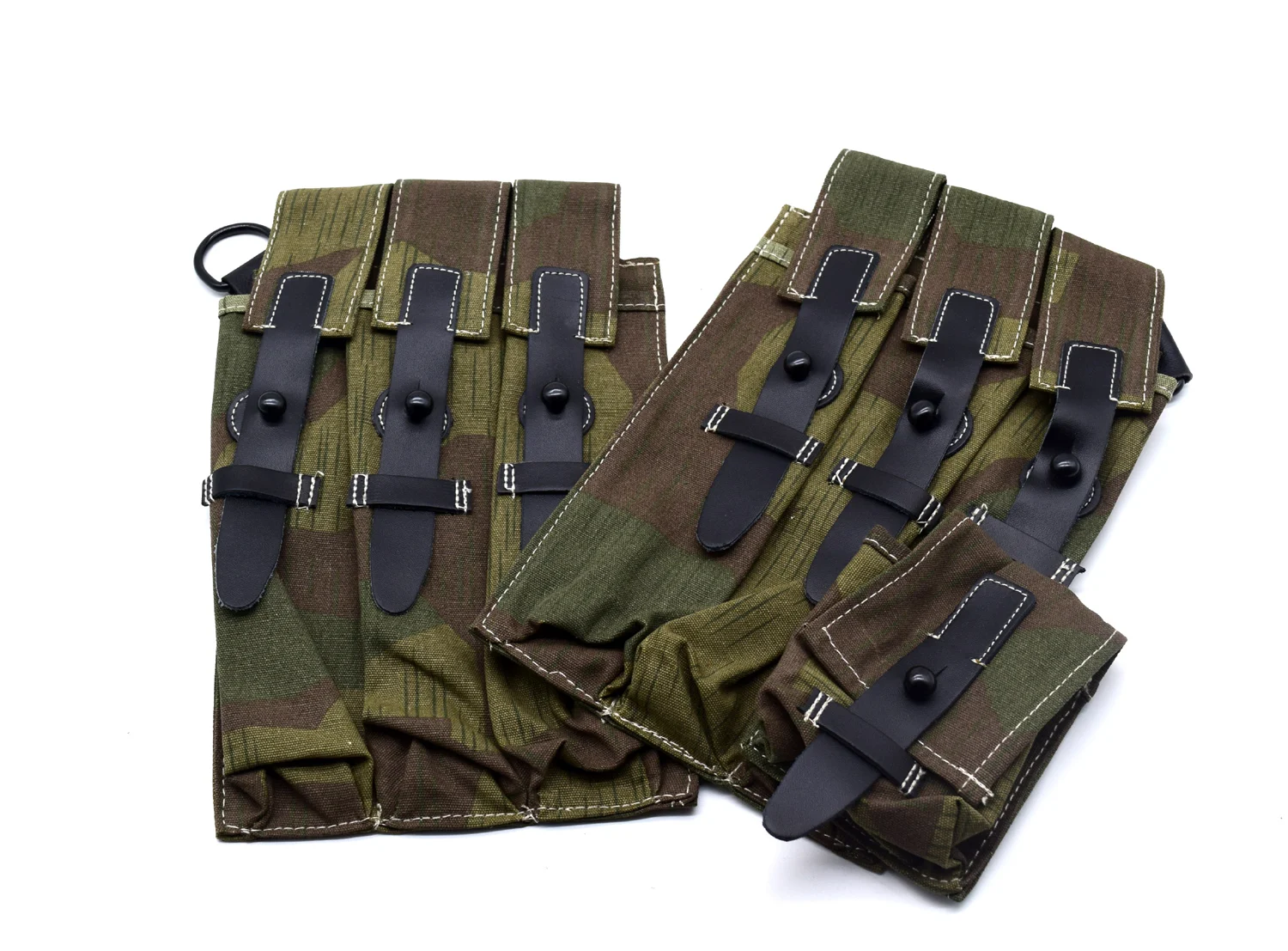 Camouflage Cosplay German MP38 MP40 Ammo Ammunition Magazine Pouch Splinter-B Camo Color 　