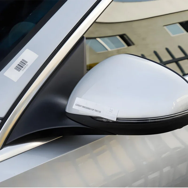 

new Black Front Window Triangle Trim Mirror Cover Base Holder for Mercedes-Benz W206 C-Class 2022 2023 2024