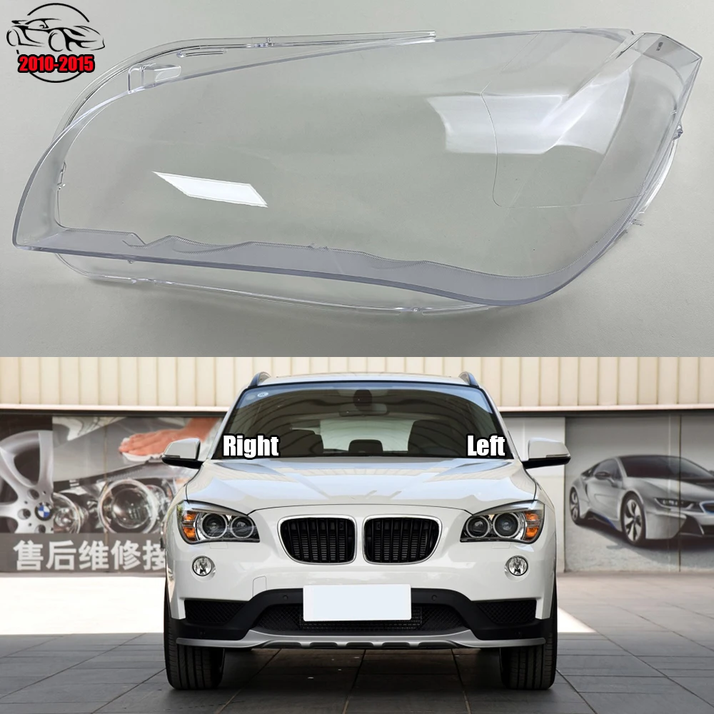 

For BMW X1 E84 2010-2015 Headlight Cover Transparent Headlamp Shell Lamp Shade Lens Replace Original Lampshade Plexiglass