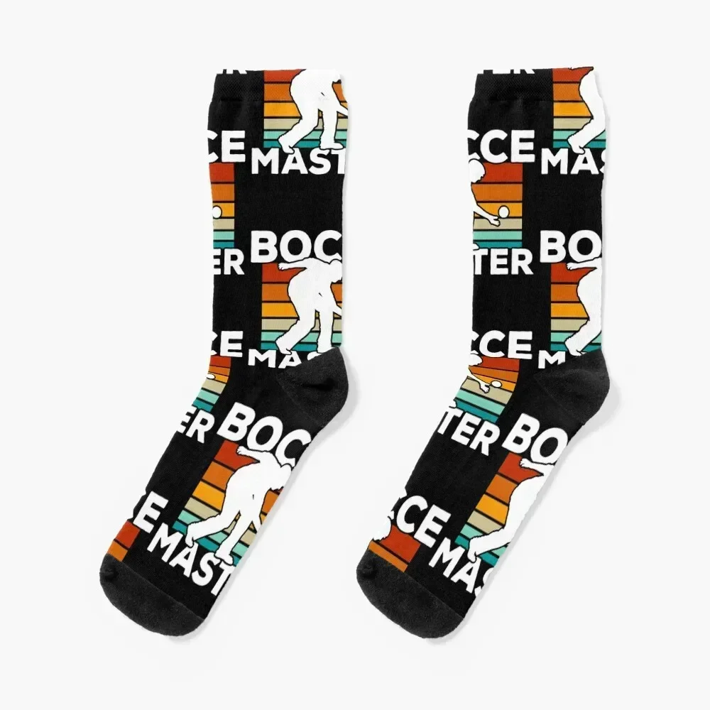 

Bocce Boccia Boules Petanque Boule Socks Soccer golf compression Man Socks Women's