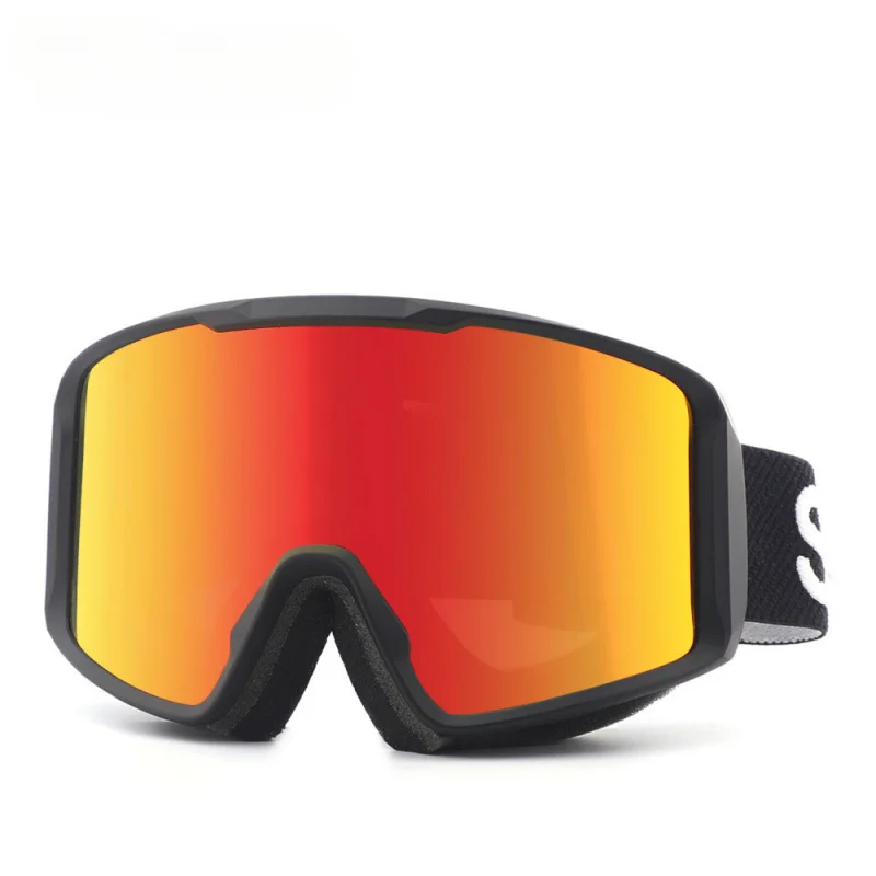 Nuevas gafas de esquí al aire libre, gafas de montañismo, multimarco de Color, doble capa, antiniebla, nieve, a prueba de viento, gafas de esquí Unisex