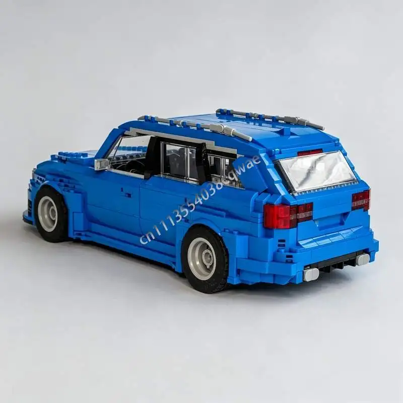 1832PCS High Performance Station Wagon Sports Car MOC Vehicle Building Blocks Model Custom Puzzle Assembly Educational Toy Gift