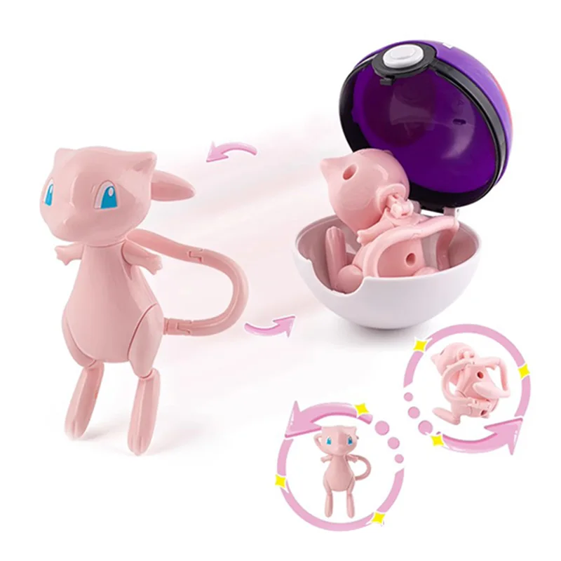 Pokemon Figur Dragonite Gengar Mew Snorlax Lapras Pokeball Elf Ball Verformung Spielzeug Pikachu Monster Pädagogische Puppe Kinder Geschenk – Detail 22