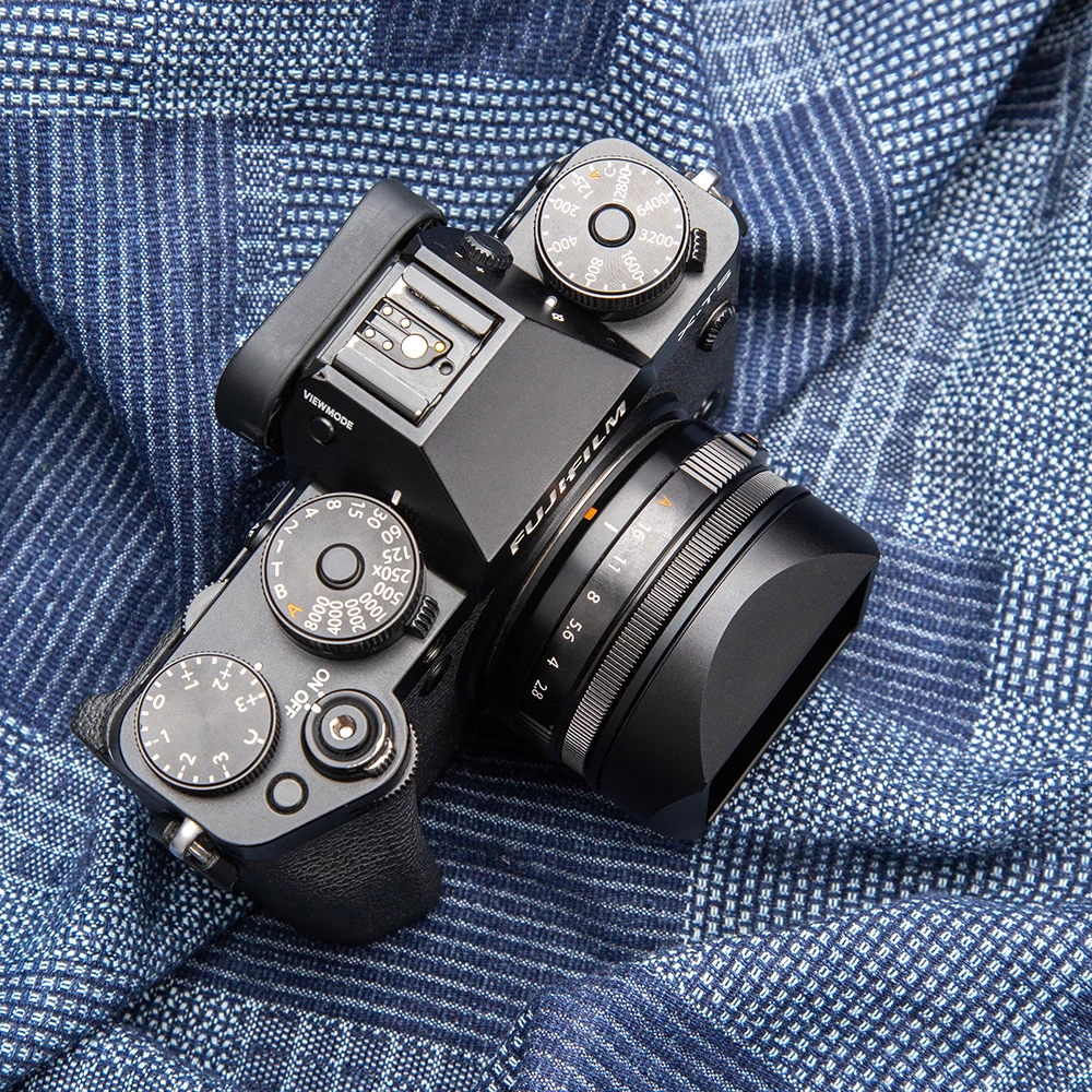 XE5 XF 27f2.8II Lens Hood with 39mm Adapter Ring for Fujifilm Fuji