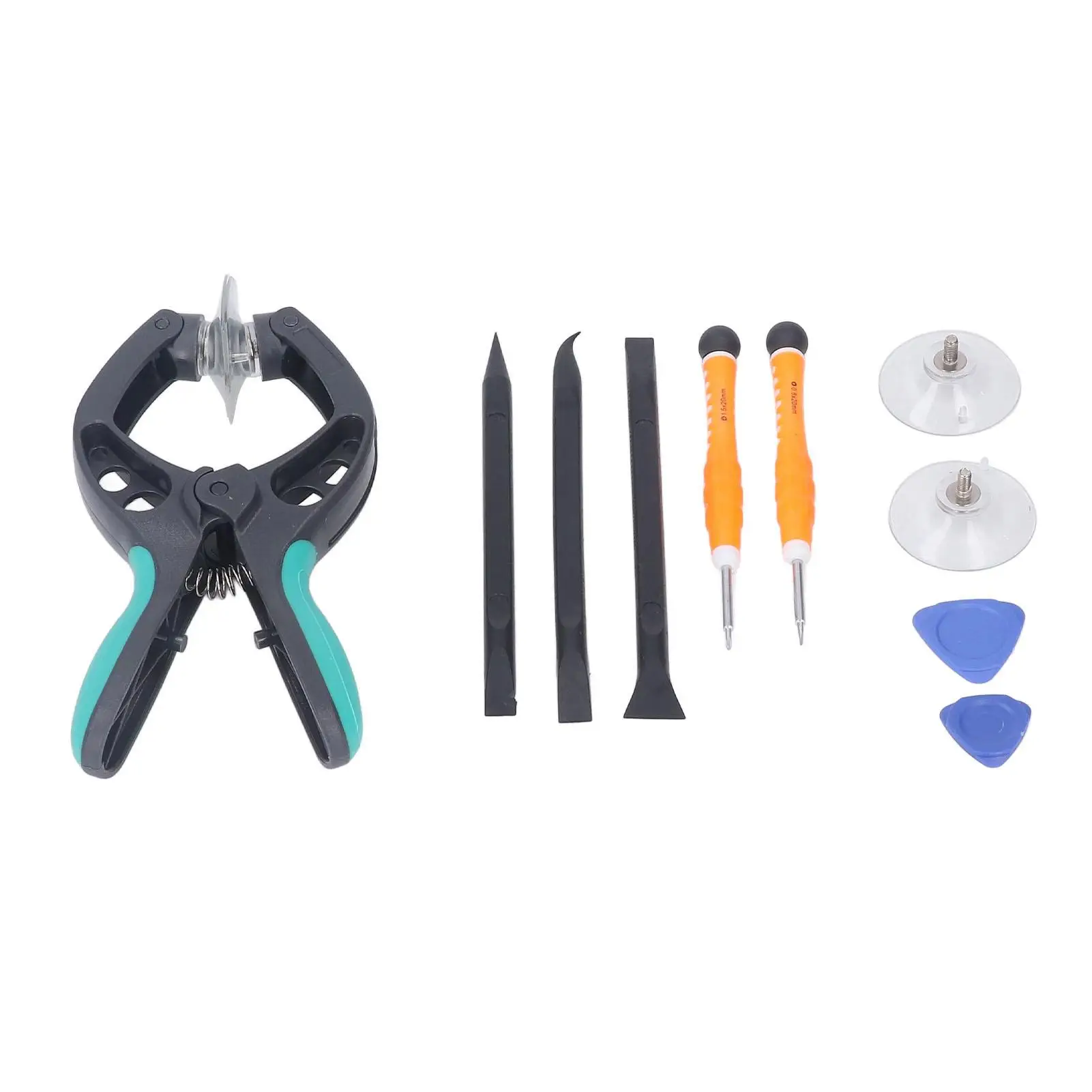 10PCS Phone Repair Tool Kit - Suction Cups, Antistatic Spudgers & Motherboard Tools