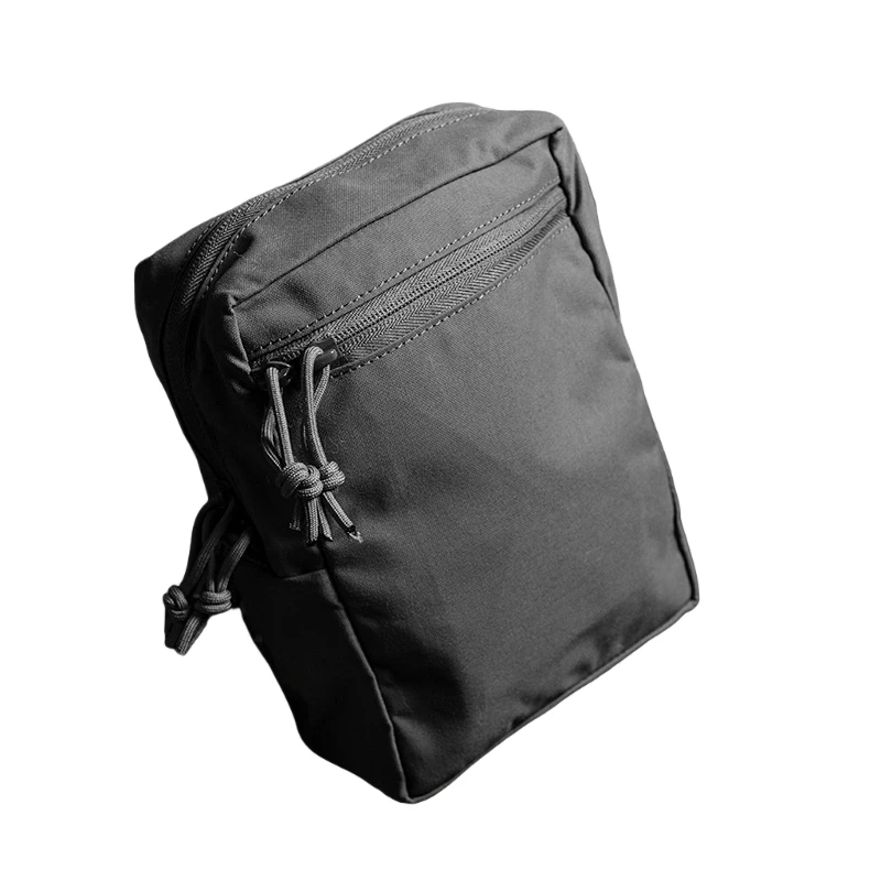 حقيبة ملحقات GP (عالية) مربعة متنوعة بنظام مولي وسحاب للخصر وحقيبة صغيرة خارجية